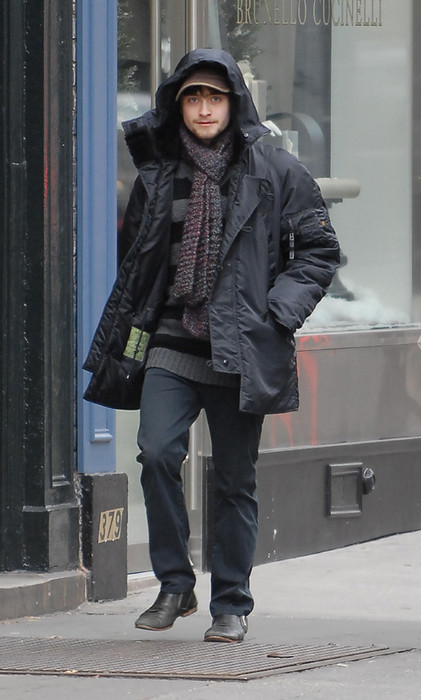 Daniel Radcliffe in the Street
